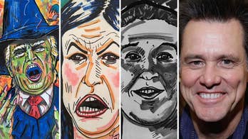 Jim Carrey is getting political with artwork but it's far from the first time he's reinvented himself
