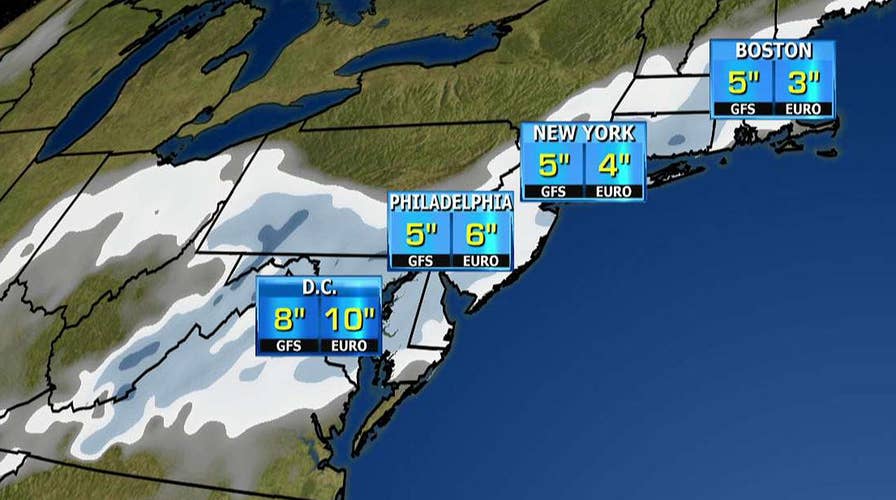 National forecast for Tuesday, March 20
