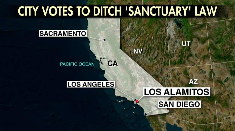 California city votes to challenge sanctuary policies