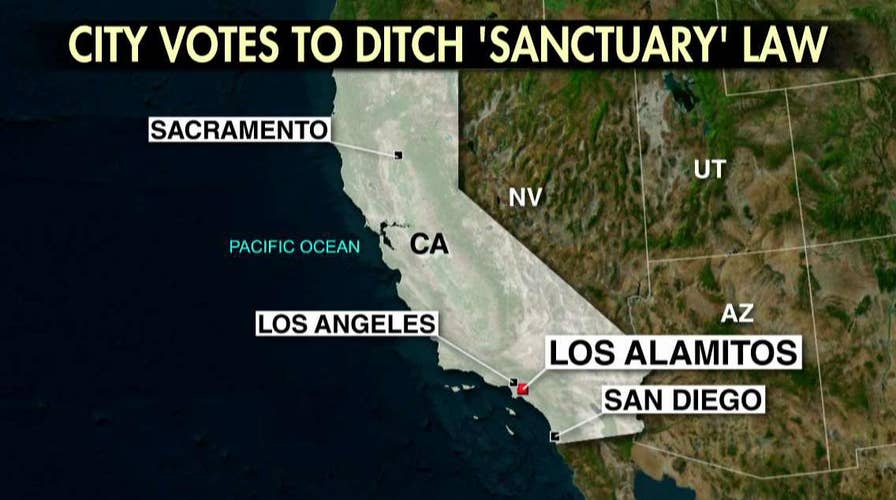 California city votes to challenge sanctuary policies
