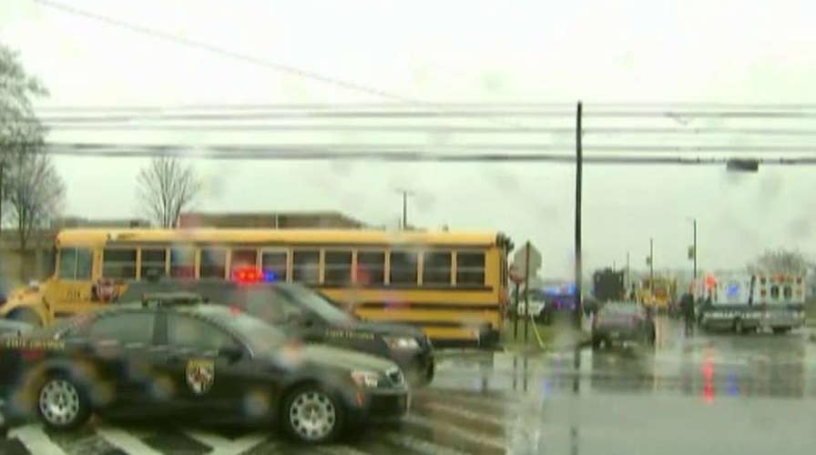 Two teenagers shot by fellow student in Maryland