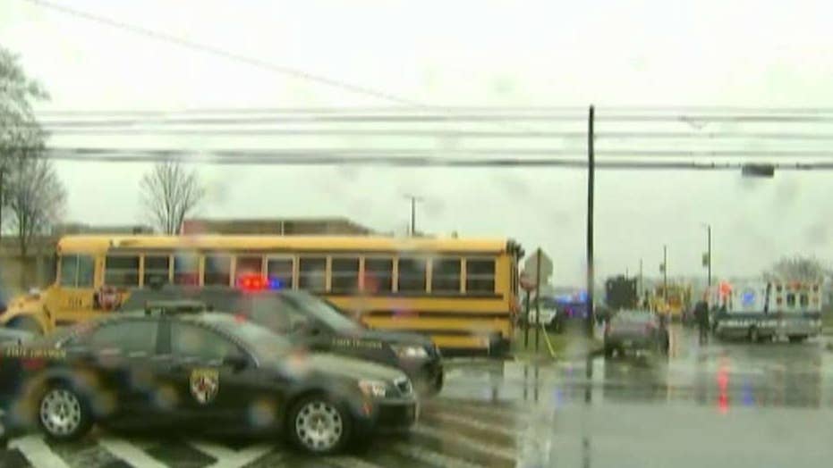 Two teenagers shot by fellow student in Maryland