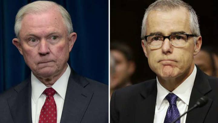 Report: McCabe authorized FBI probe of Jeff Sessions