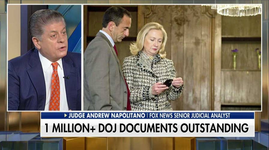 Judge Nap: 'Very Unusual' Republican DOJ Is Reluctant to Turn Over Clinton Email Documents