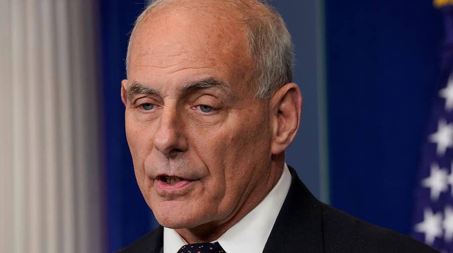 John Kelly 'frustrated' by leak of briefing memo leak