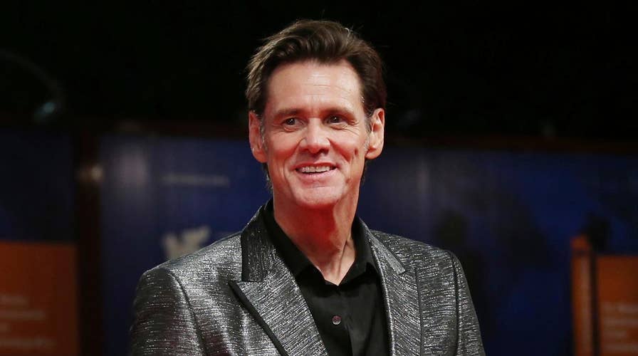 Jim Carrey reveals portrait of Trump as wicked witch