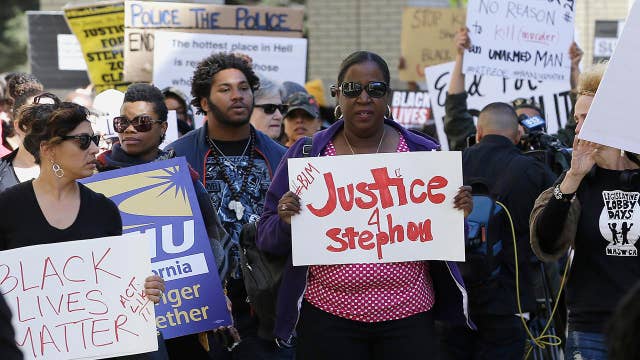 Protests Over Fatal Shooting Of Unarmed Black Man 