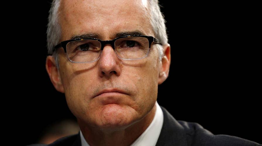 Andrew McCabe speaks out about being fired in editorial