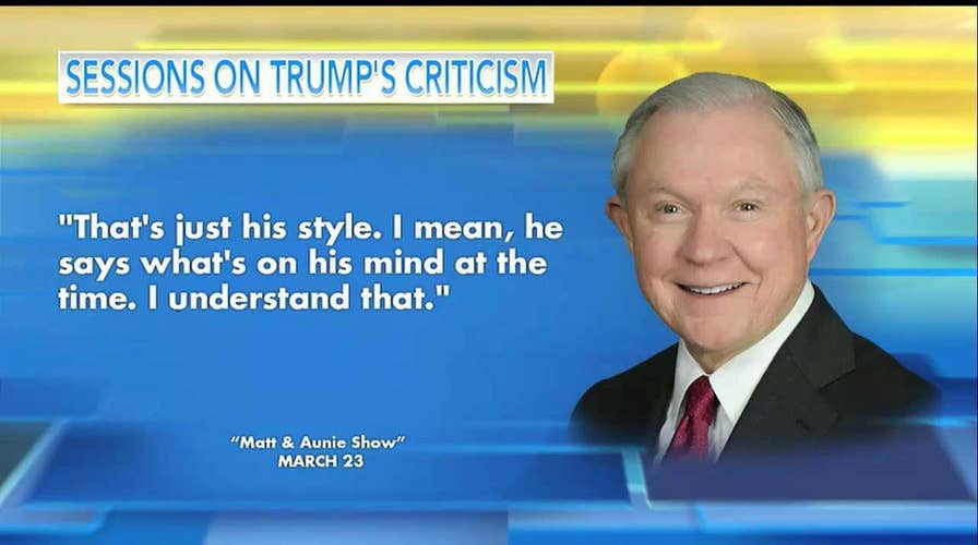Jeff Sessions Responds to Trump