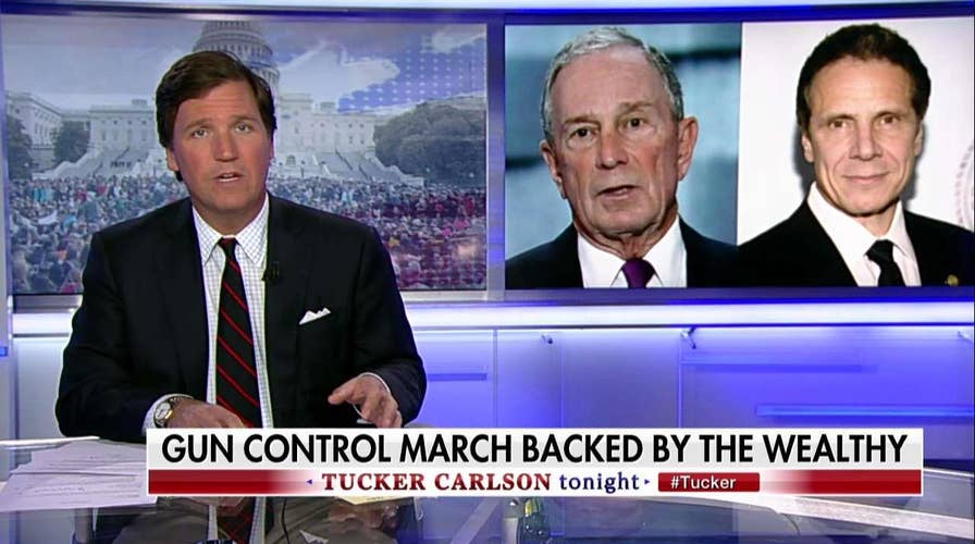 Tucker Rips Gun Control Marchers