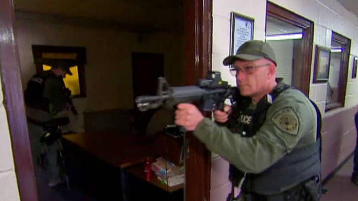 A look inside active shooter response training drills