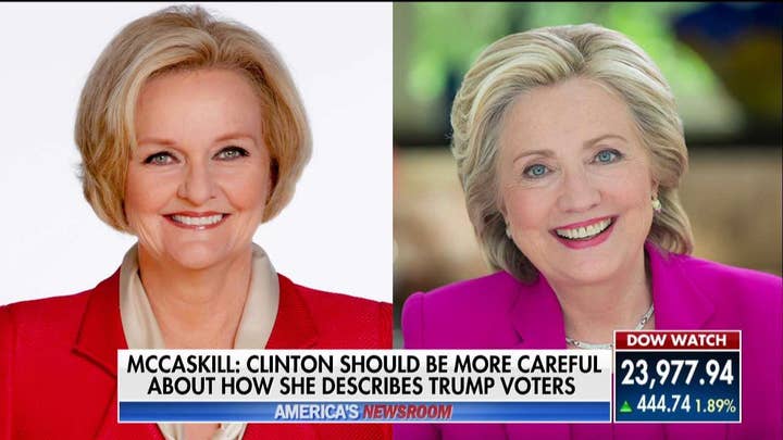McCaskill Chides Clinton: 'She Should Be More Careful' About How She Describes Trump Voters