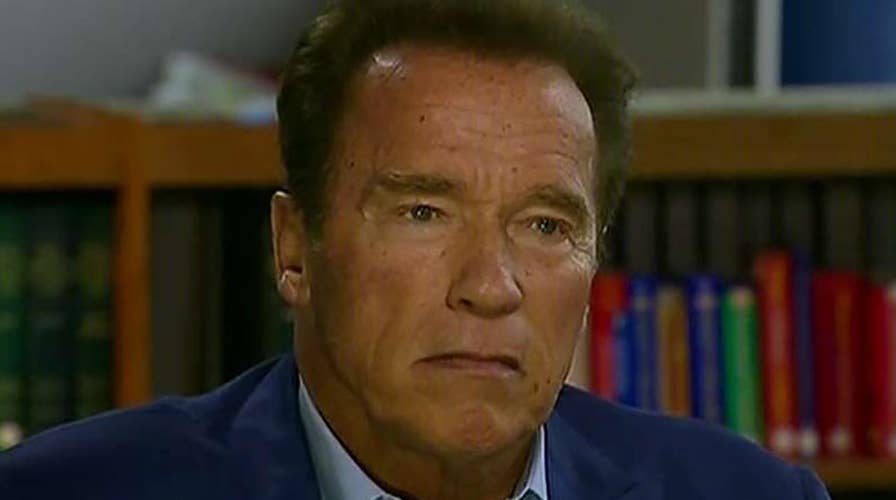 Arnold Schwarzenegger opens up about his life story