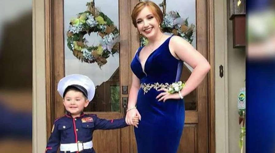 Mini Marine's prom pictures go viral
