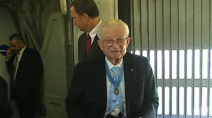 Trump recognizes Medal of Honor recipients