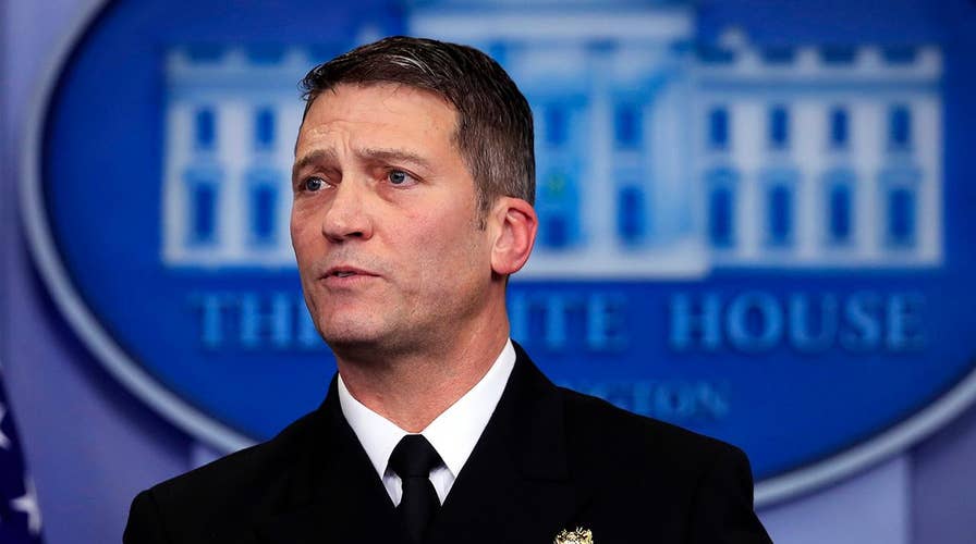 Trump nominates White House physician to lead VA