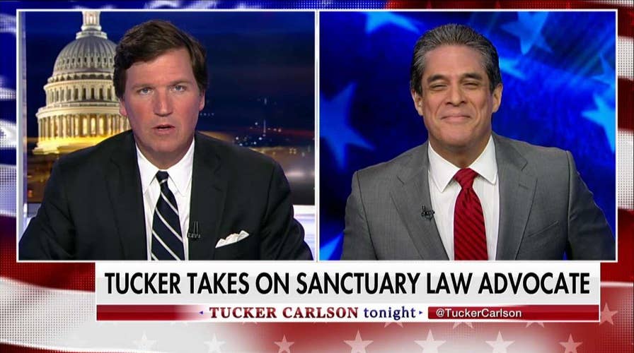 Tucker Debates Lawyer on CA Immigration Law