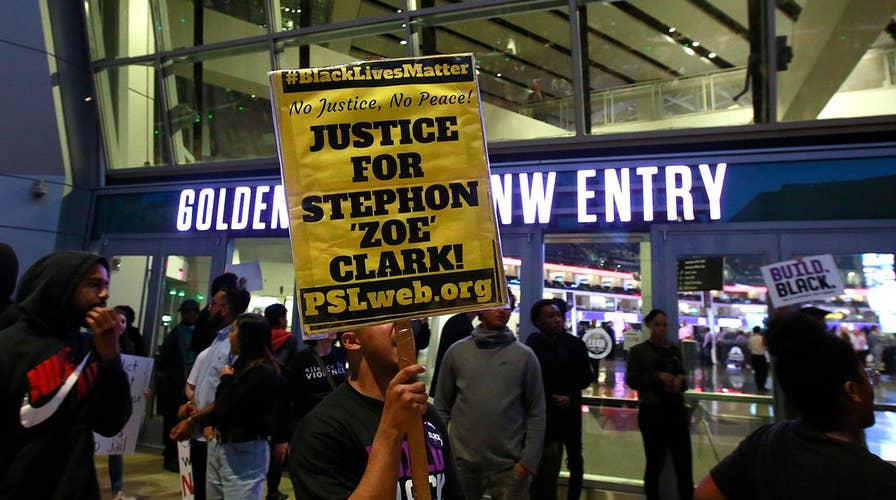 Sacramento protests continue after funeral for Stephon Clark