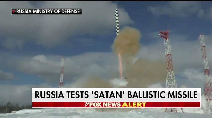 Russia Conducts 'Perfect' Test 'Satan 2' Ballistic Missile