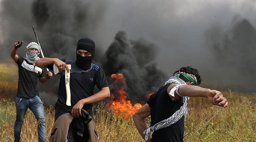Gaza clashes leaves 7 dead, hundreds injured