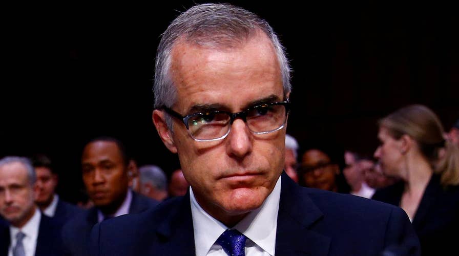 Andrew McCabe accused of lying to the Justice Department