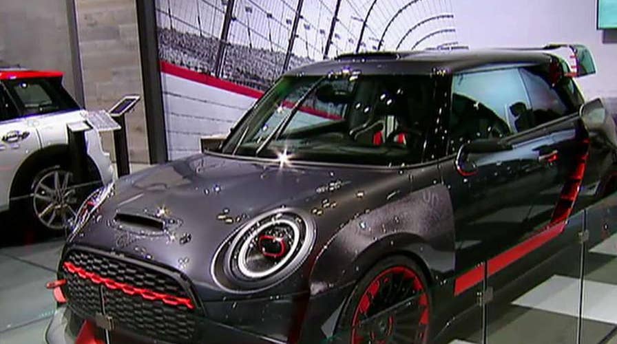 Electric, Hybrid cars on display at the New York Auto Show