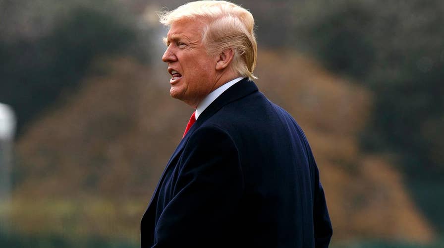 Trump focuses on immigration, border security on Easter