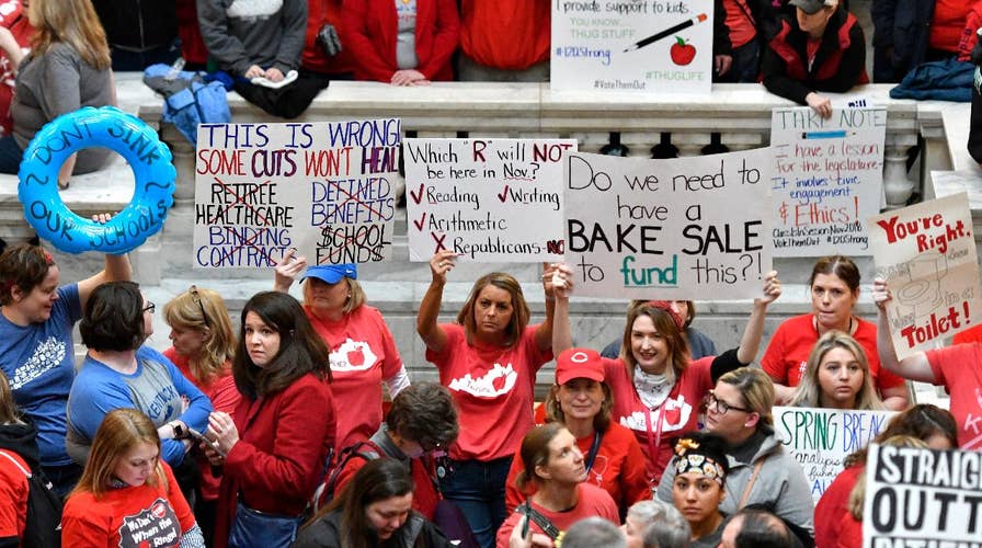 Oklahoma, Kentucky teachers strike: What to know