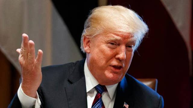 Trump: Border laws created by Dems are pathetic and weak