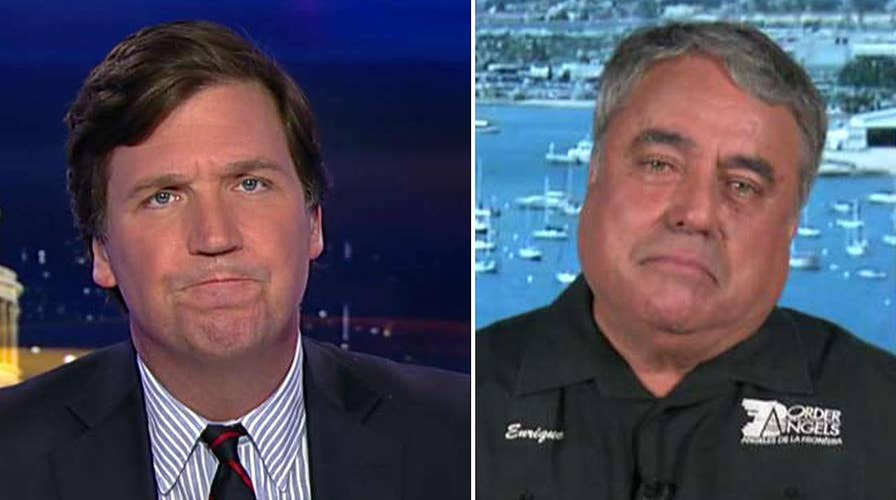 Tucker to advocate: 'You hate America is what you're saying'