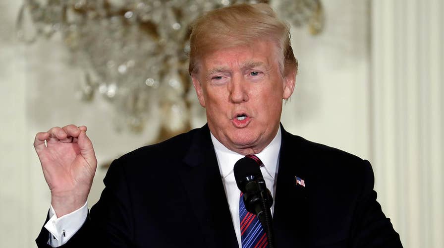 Trump comments on border security, NAFTA and Syria