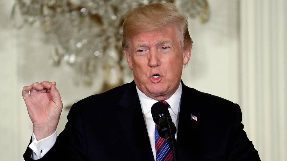 Trump comments on border security, NAFTA and Syria