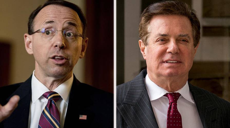 Rpt: Rosenstein authorized Manafort investigation after raid