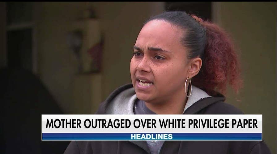 2nd-Grader Brings Home Paper From School Detailing White Privilege