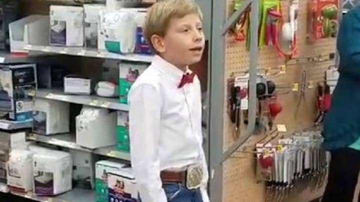 Watch Walmart kid: 11-year-old yodeling sensation