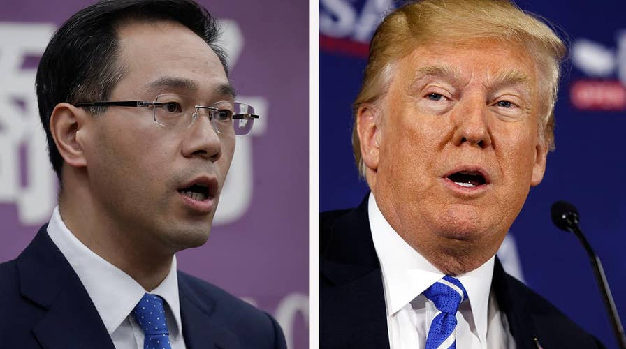 Trump doubles down on China tariff threat