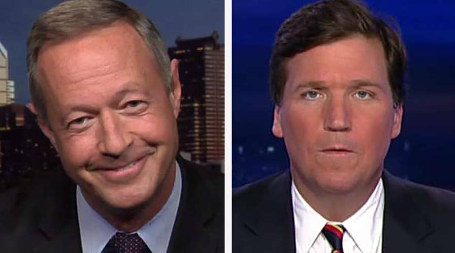 Tucker takes on O'Malley on Dems refusing to protect border