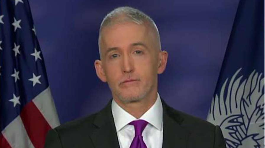 Rep. Trey Gowdy calls for DOJ documents without redactions