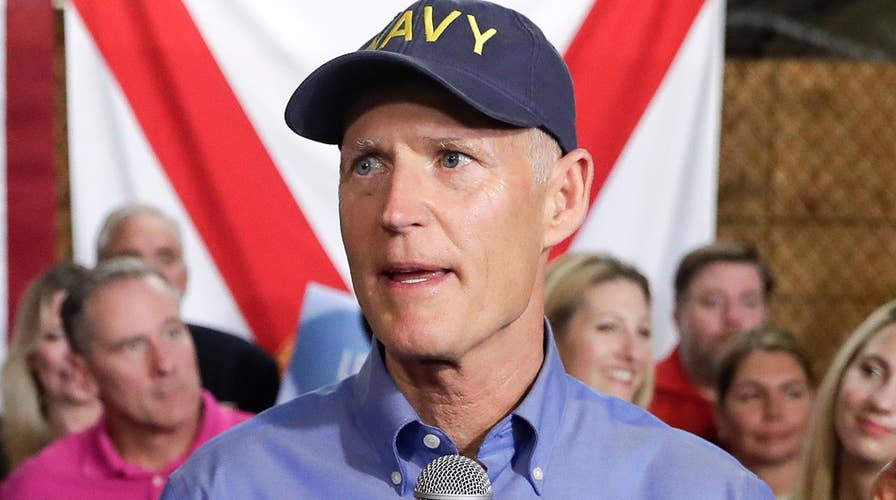 Florida Governor Rick Scott declaring candidacy for Senate