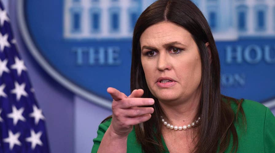 Sanders: Trump confident chemical weapons were used in Syria