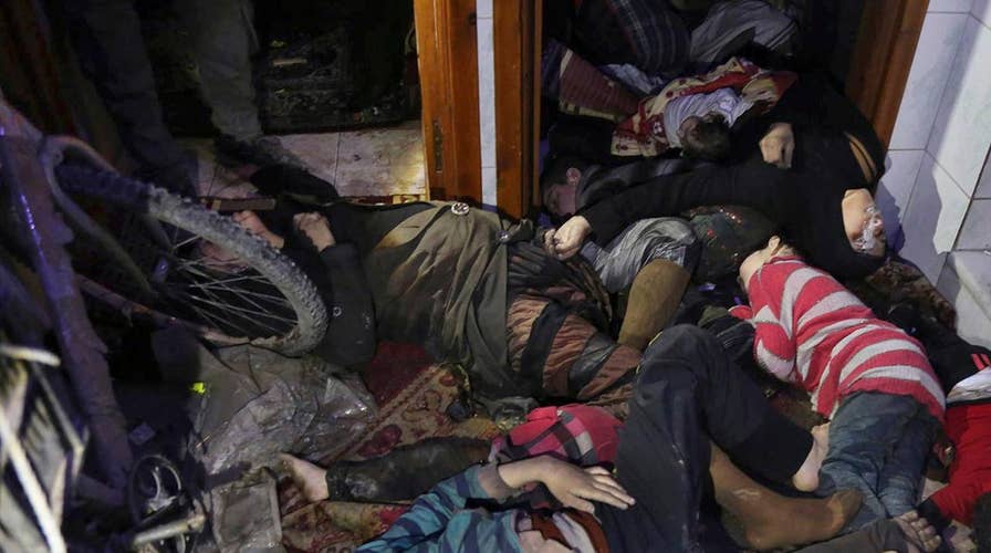 US blames Assad regime for chemical attack