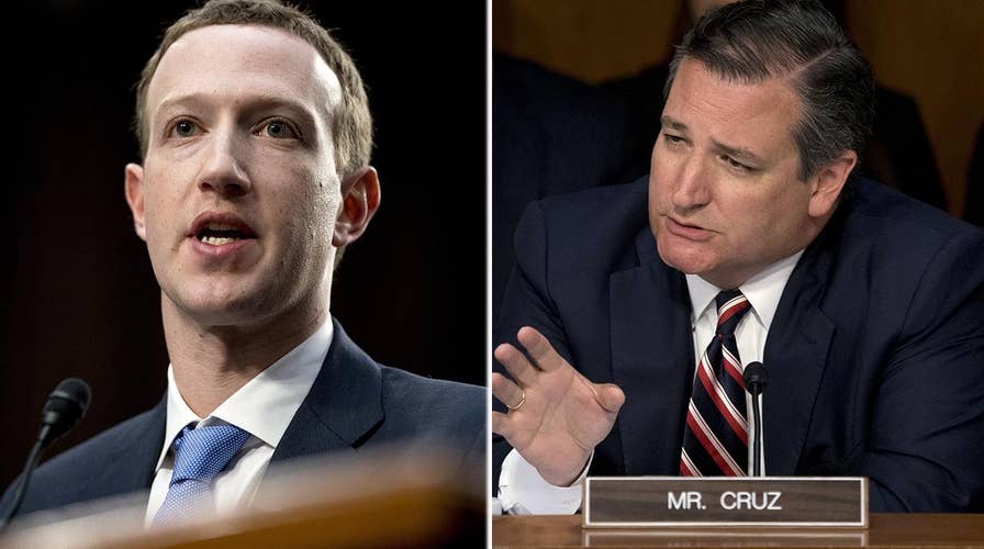 Cruz challenges Zuckerberg about silencing conservatives