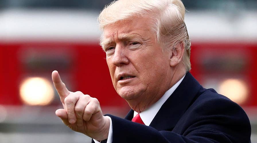 President Trump tweets warning to Russia over Syria