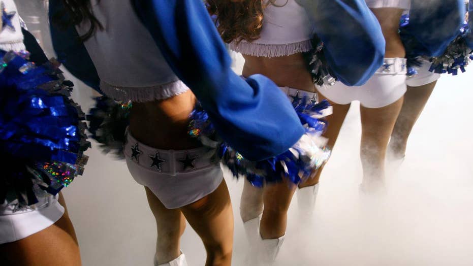 Professional cheerleaders allege sexual harassment