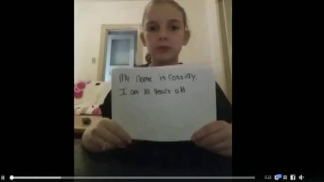 10 Year Olds Heartbreaking Plea To Stop Bullying Goes Viral Latest News Videos Fox News 9280