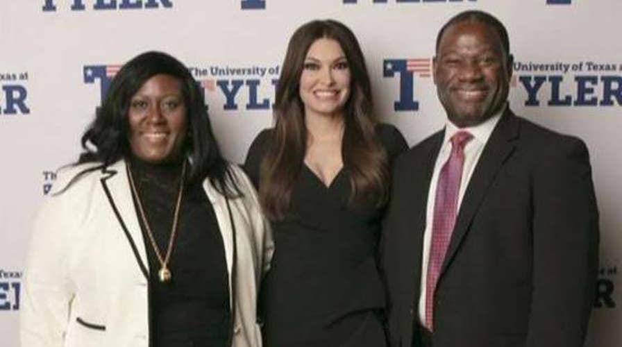 Kimberly speaks at University of Texas-Tyler