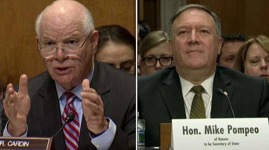 Sen. Cardin presses Mike Pompeo on fate of Iran nuclear deal
