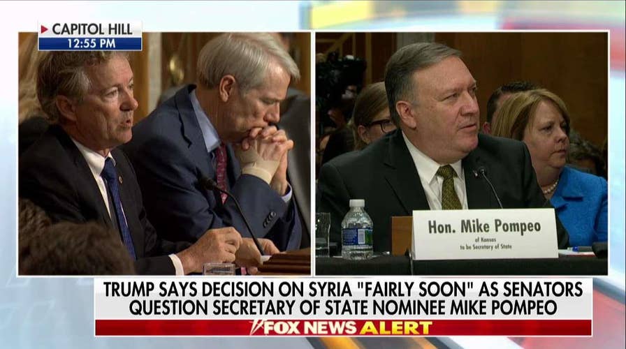 Paul Challenges Pompeo on Syria, Military Deployments