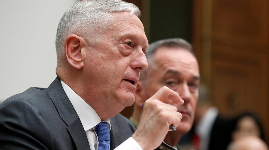 Mattis believes there was a chemical weapons attack in Syria