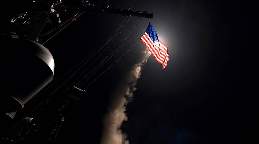 Russia threatens to shoot down US missiles fired at Syria